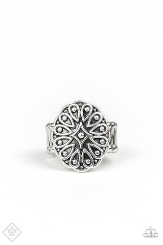 Modern Mandala- Silver