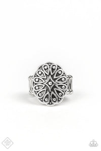 Modern Mandala- Silver