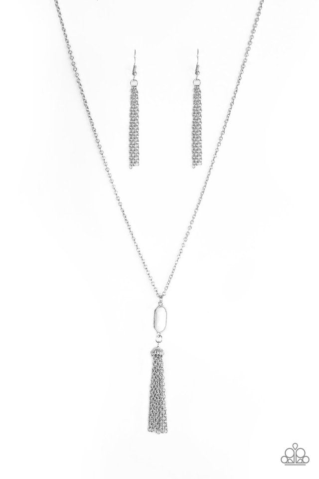 Tassel Tease-white