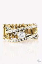 Load image into Gallery viewer, Prepare to be Dazzled! Brass Ring - Gold